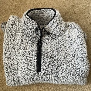 Victorias Secret Pink Sherpa Pullover